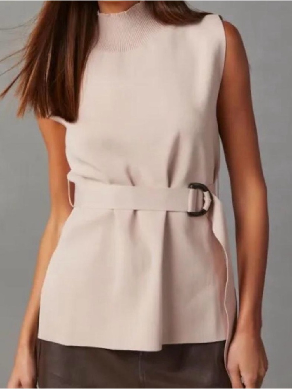 Vici mock neck sleeveless sweater - Picture 2 of 2